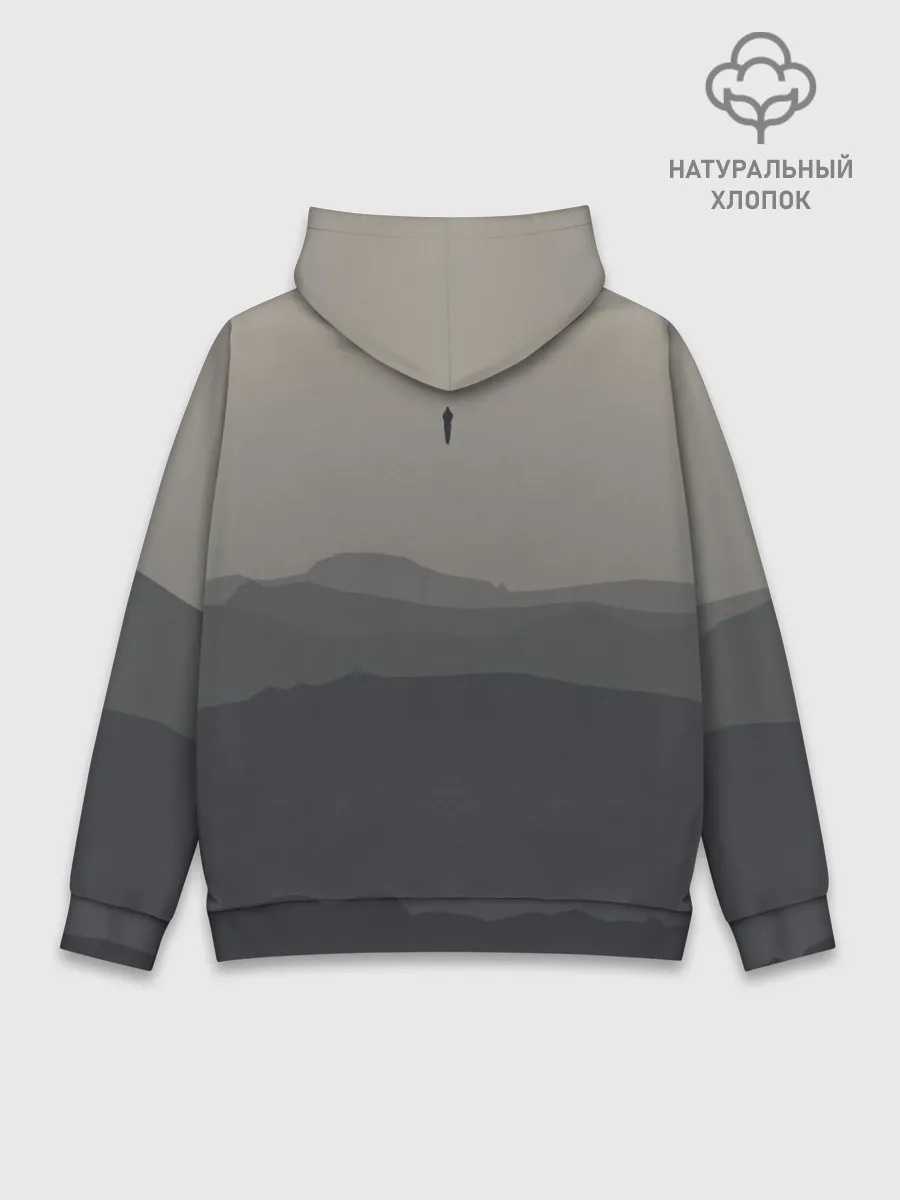 Худи мужской база хлопок / DEATH STRANDING | DS