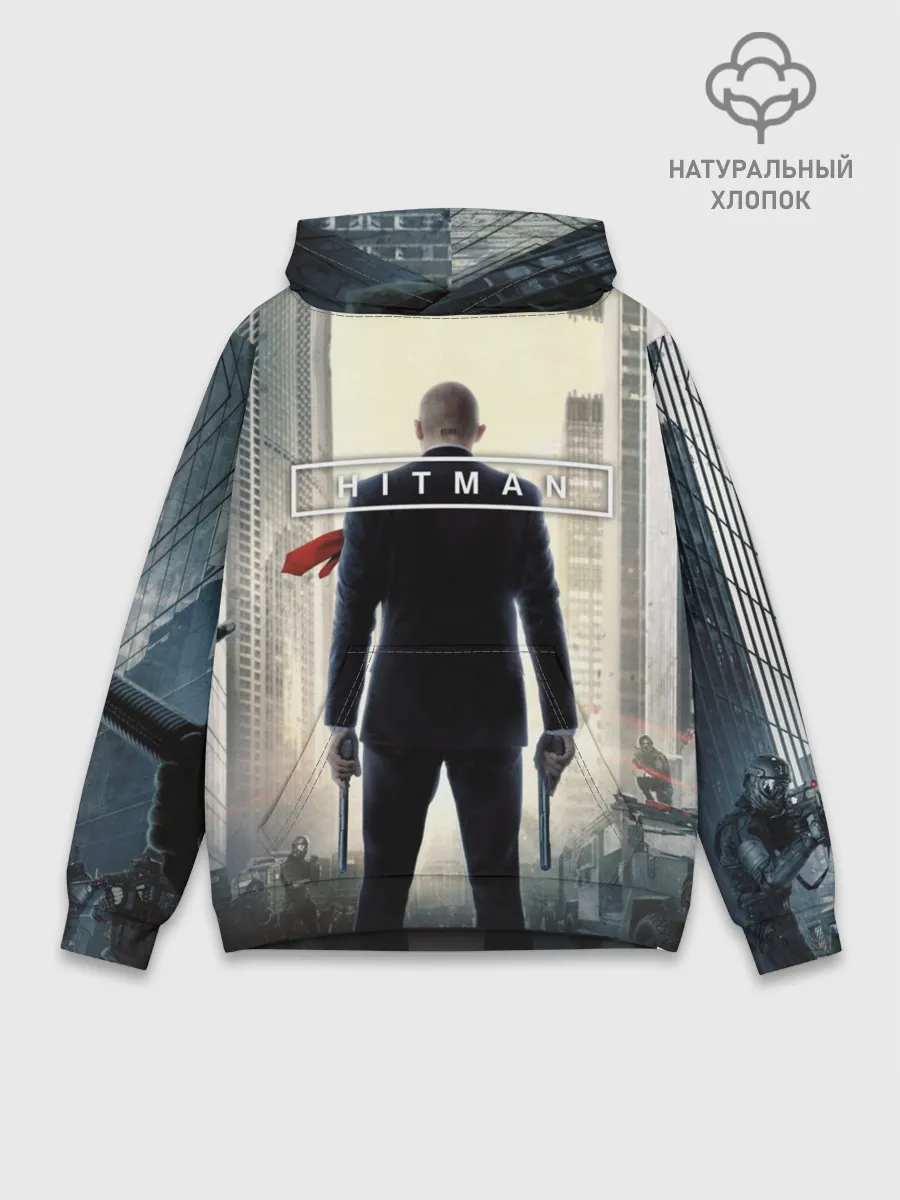 Худи мужской база хлопок / Hitman _5