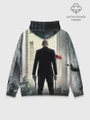 Худи мужской база хлопок / Hitman _5