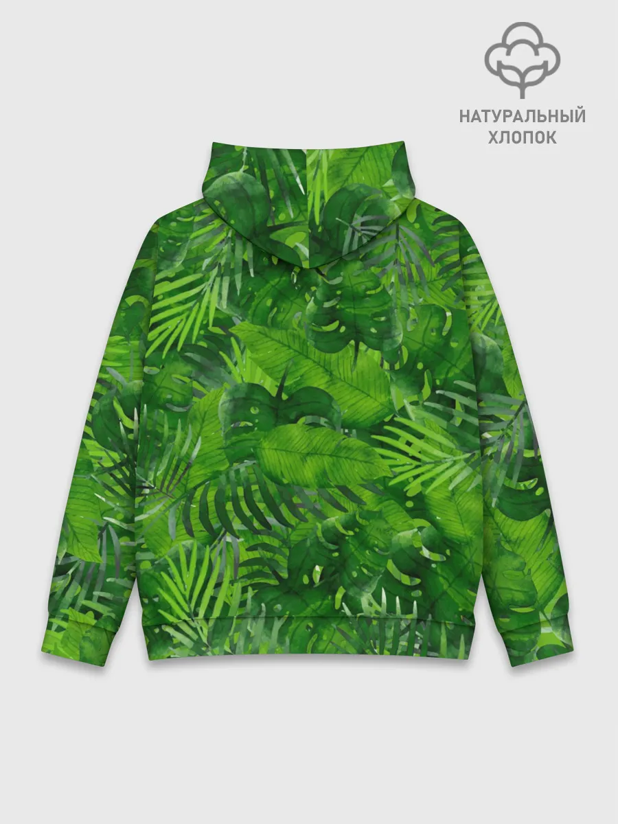 Худи мужской база хлопок / Тропики