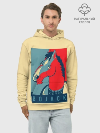 Худи мужской база хлопок / Конь БоДжек #2