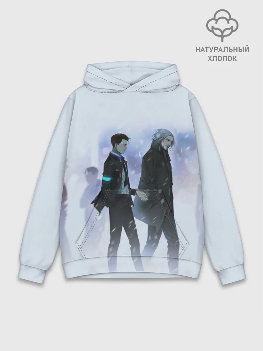 Худи мужской база хлопок / HANK & CONNOR