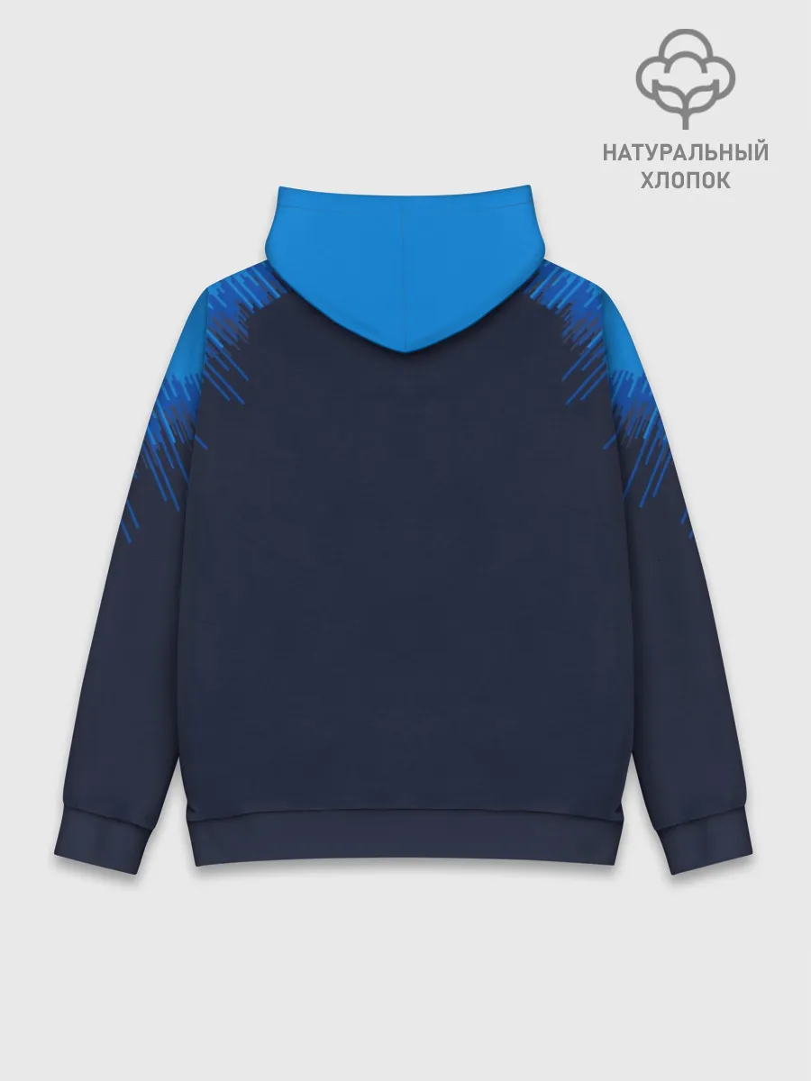 Худи мужской база хлопок / Сборная Франции форма