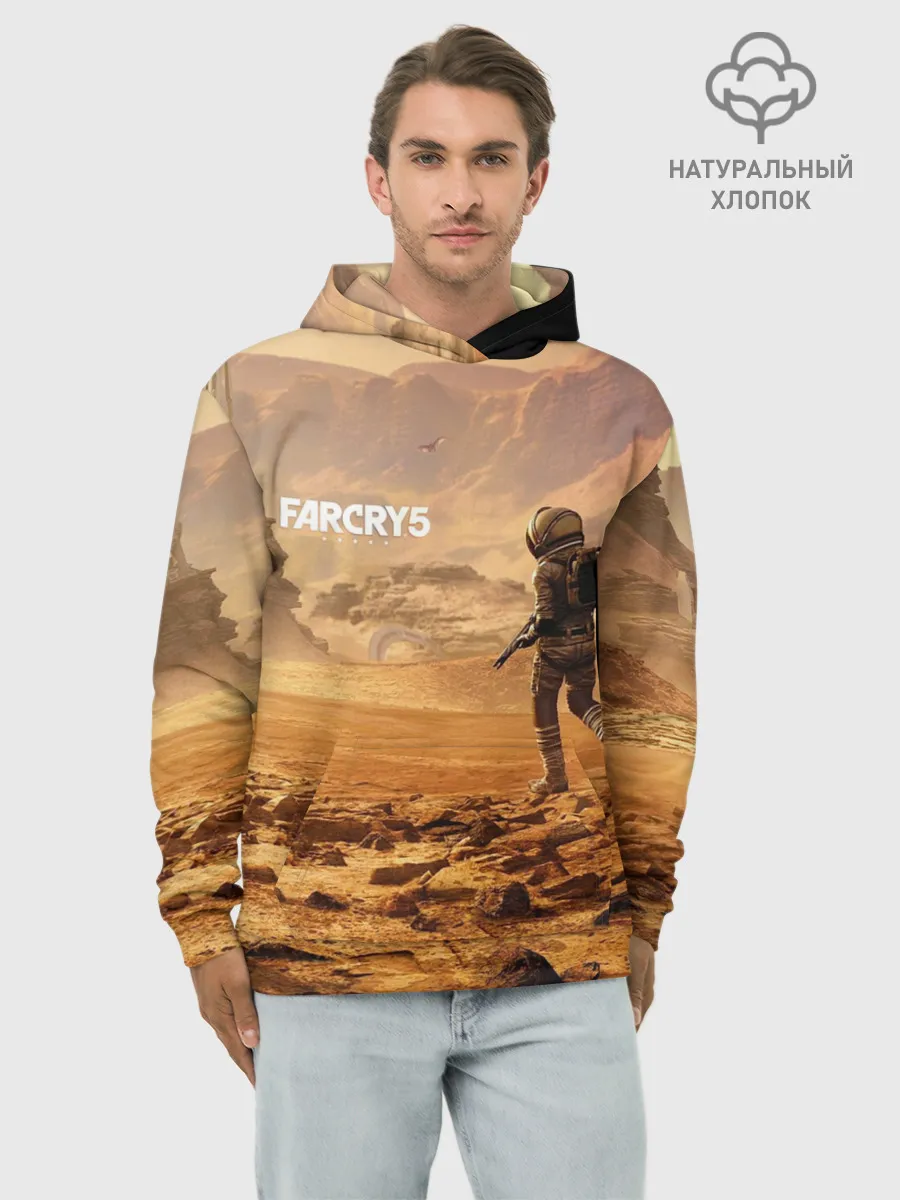 Худи мужской база хлопок / FAR CRY 5 LOST ON MARS