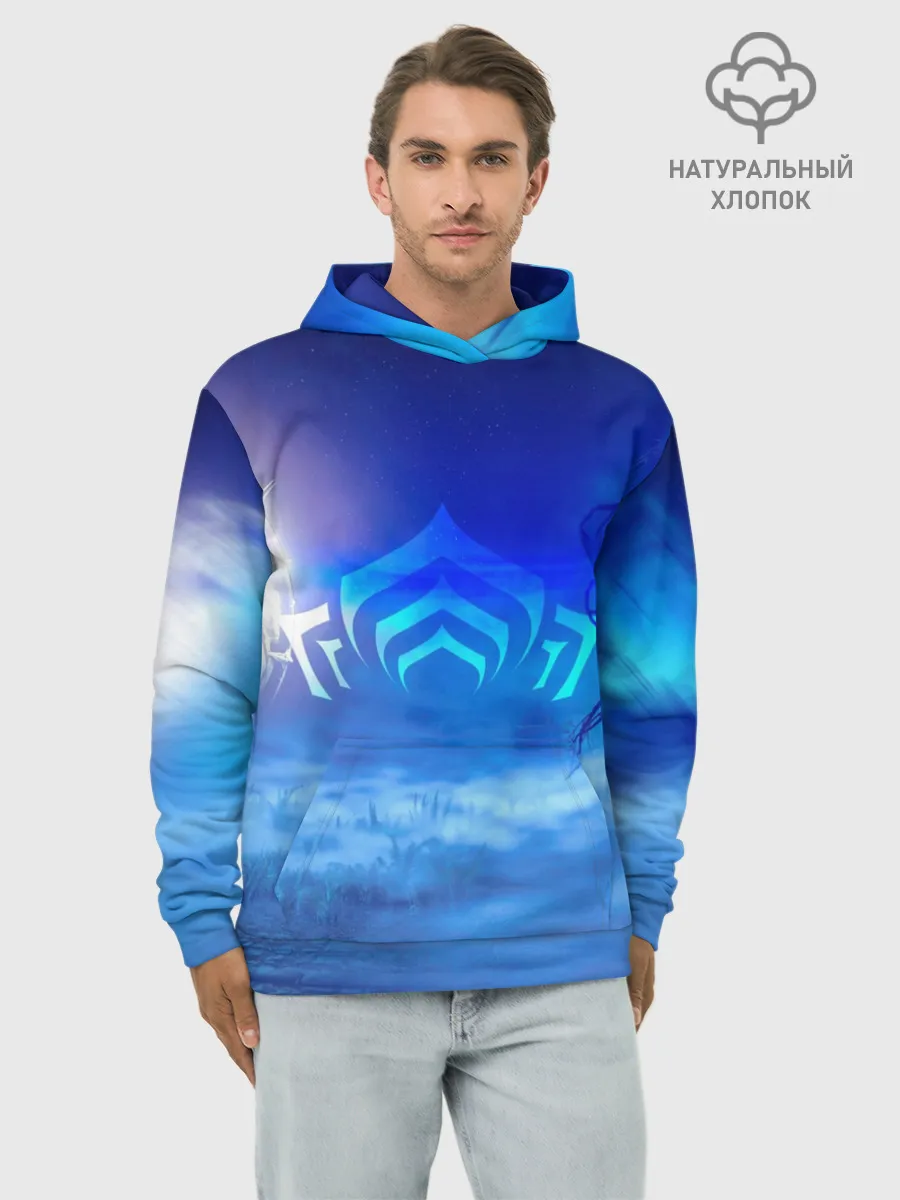Худи мужской база хлопок / WARFRAME