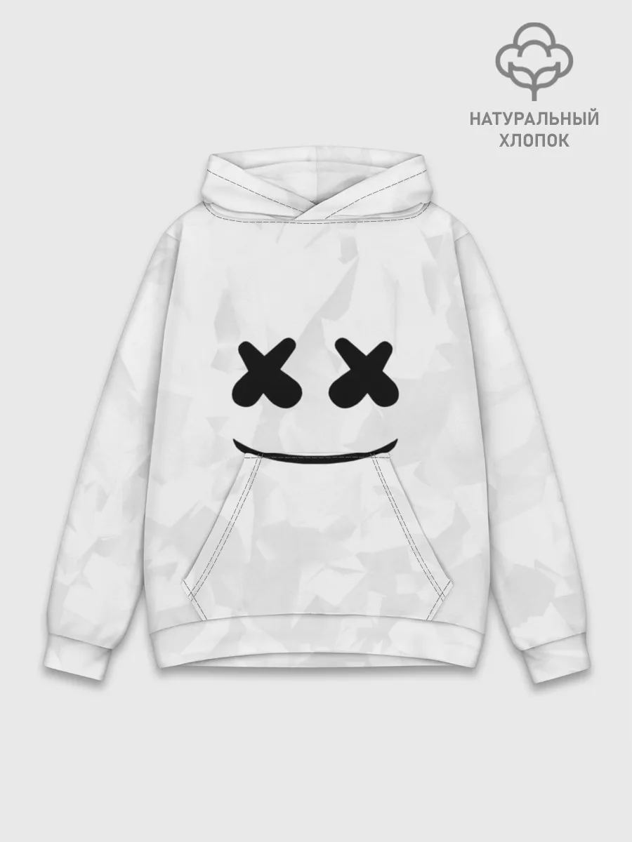 Худи мужской база хлопок / MARSHMELLO