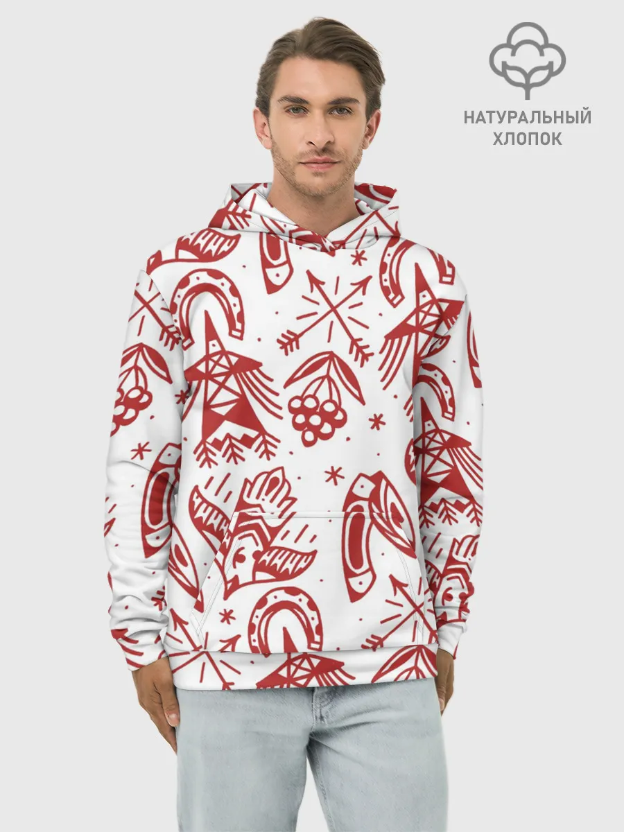 Худи мужской база хлопок / Сибирь