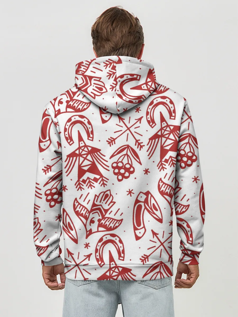 Худи мужской база хлопок / Сибирь