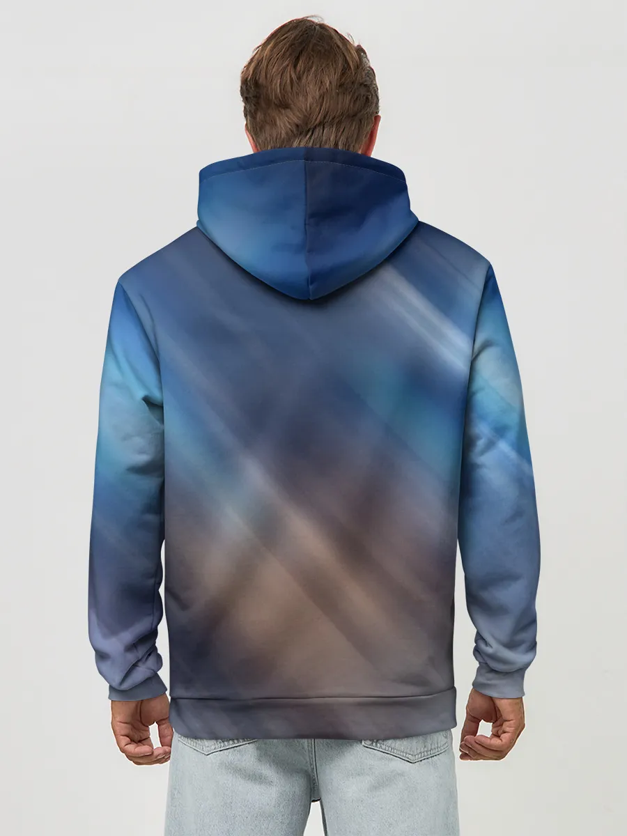 Худи мужской база хлопок / КОТ АСТРОНАВТ