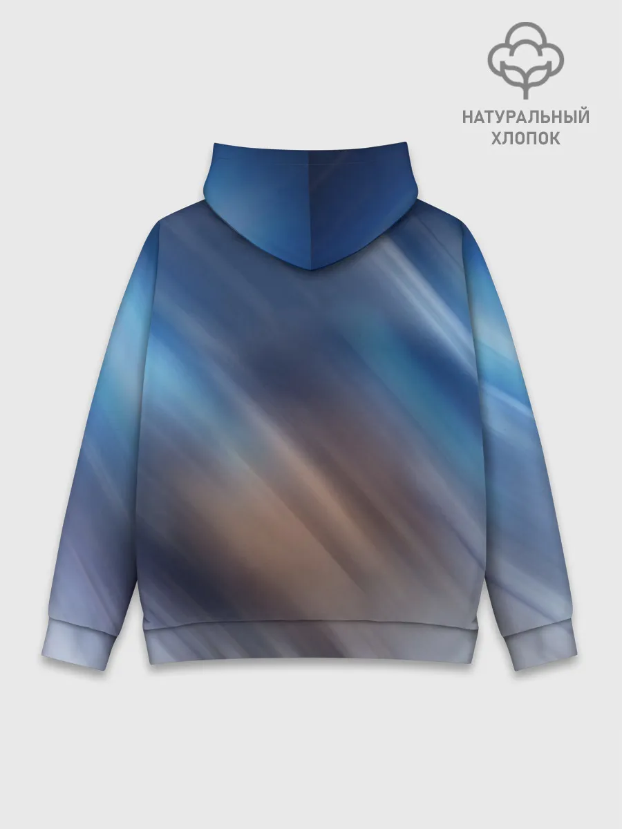 Худи мужской база хлопок / КОТ АСТРОНАВТ