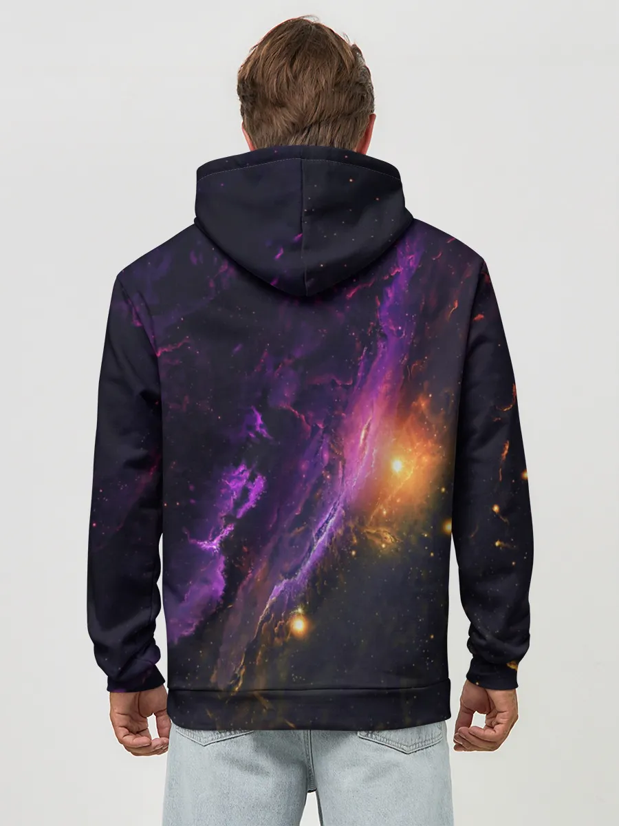 Худи мужской база хлопок / MARSHMELLO