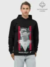 Худи мужской база хлопок / Rickey F Glitch