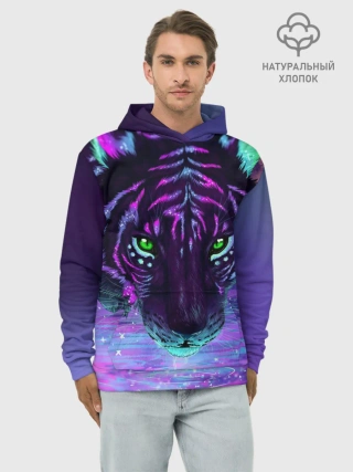 Худи мужской база хлопок / Киса