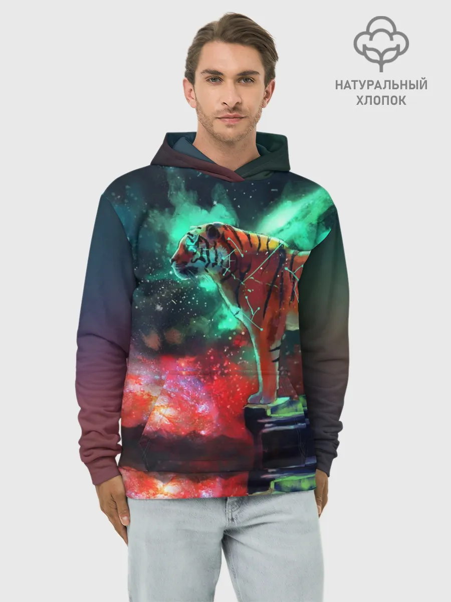 Худи мужской база хлопок / Мистик
