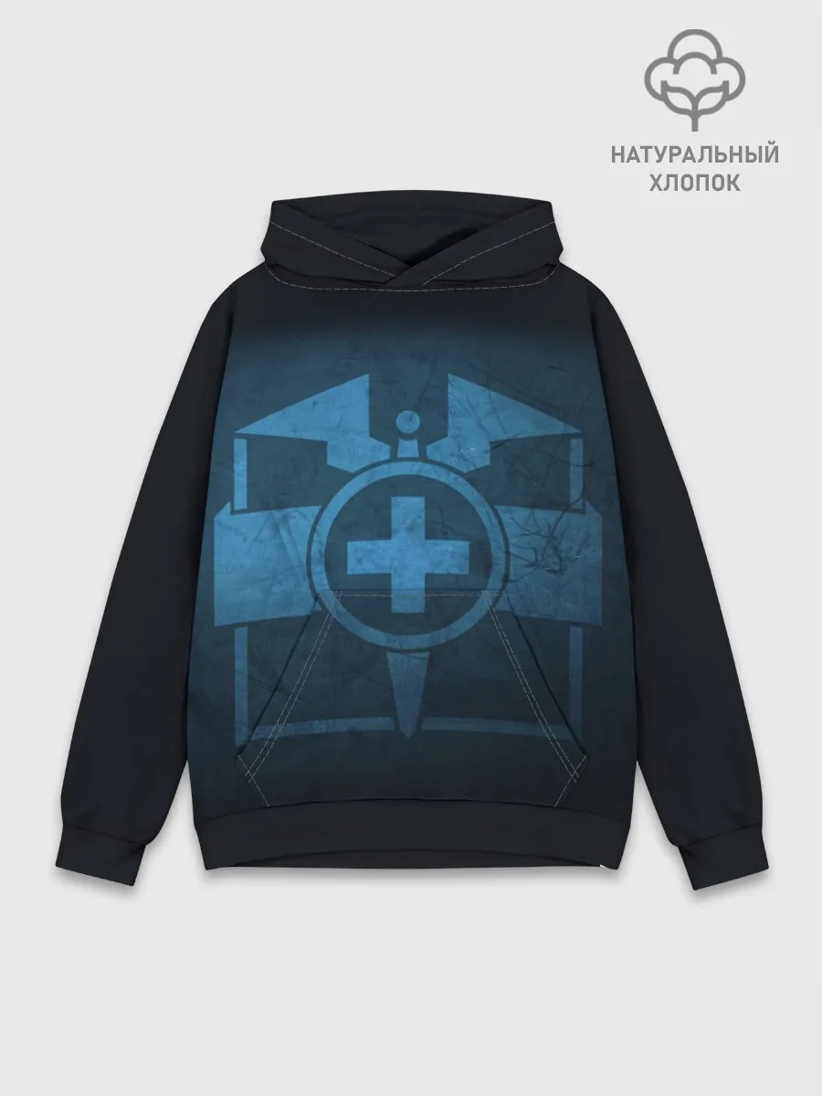 Худи мужской база хлопок / R6S DOC