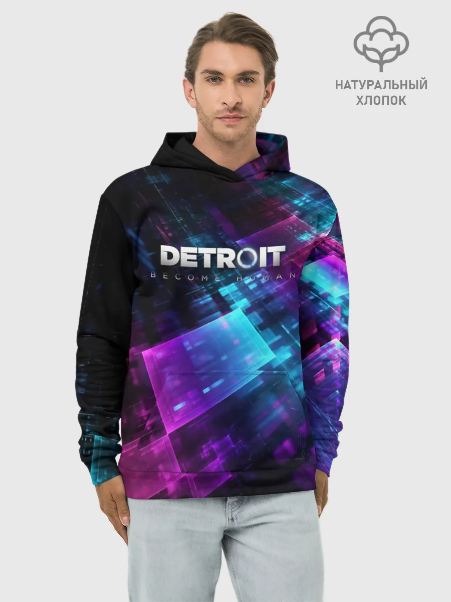 Худи мужской база хлопок / Detroit: Become Human