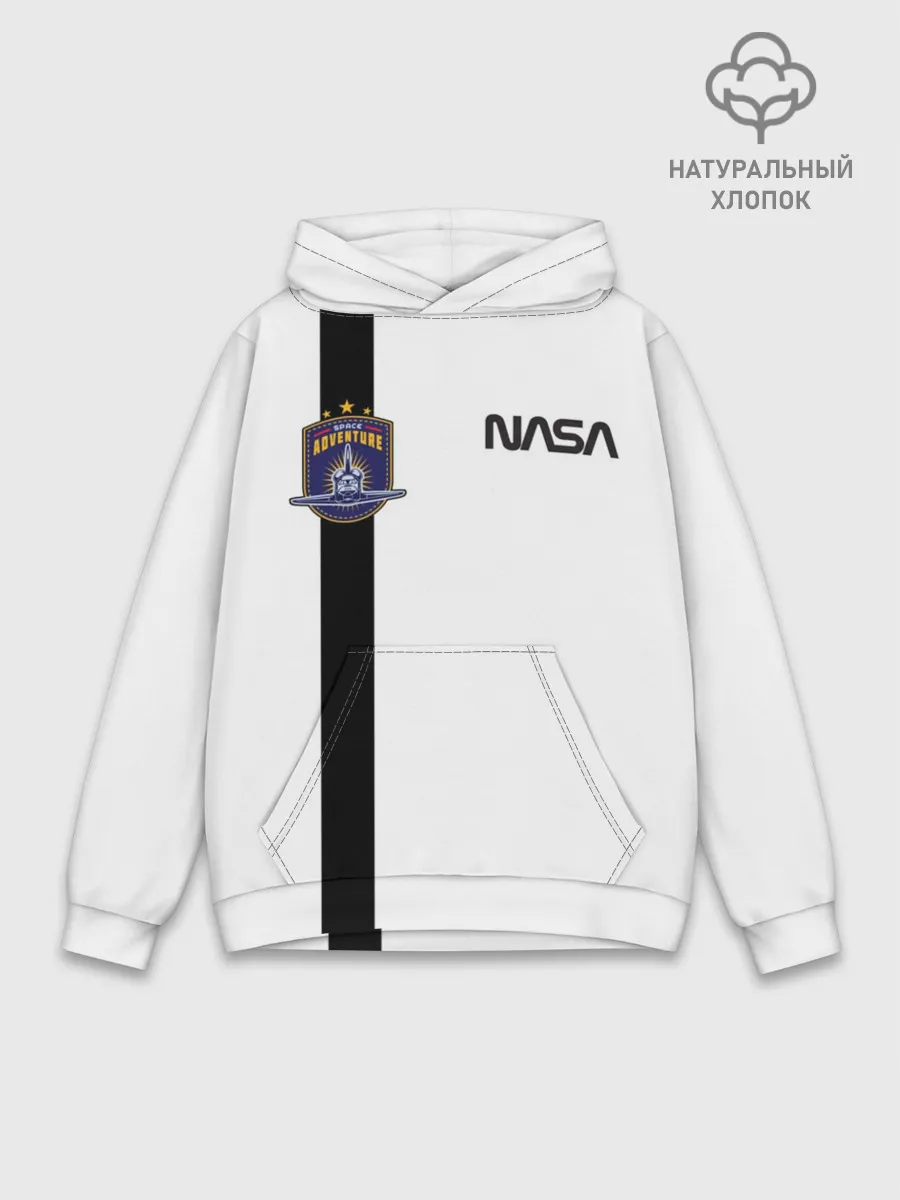 Худи мужской база хлопок / NASA