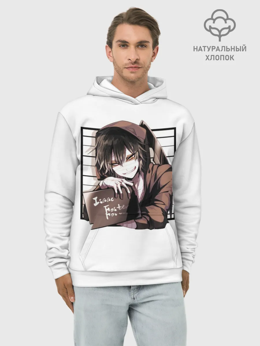 Худи мужской база хлопок / Isaac Foster