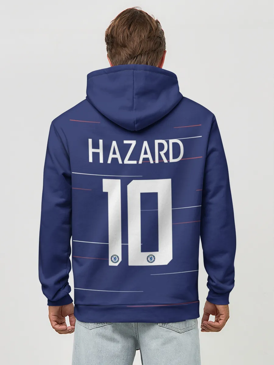 Худи мужской база хлопок / Азар Челси 18-19