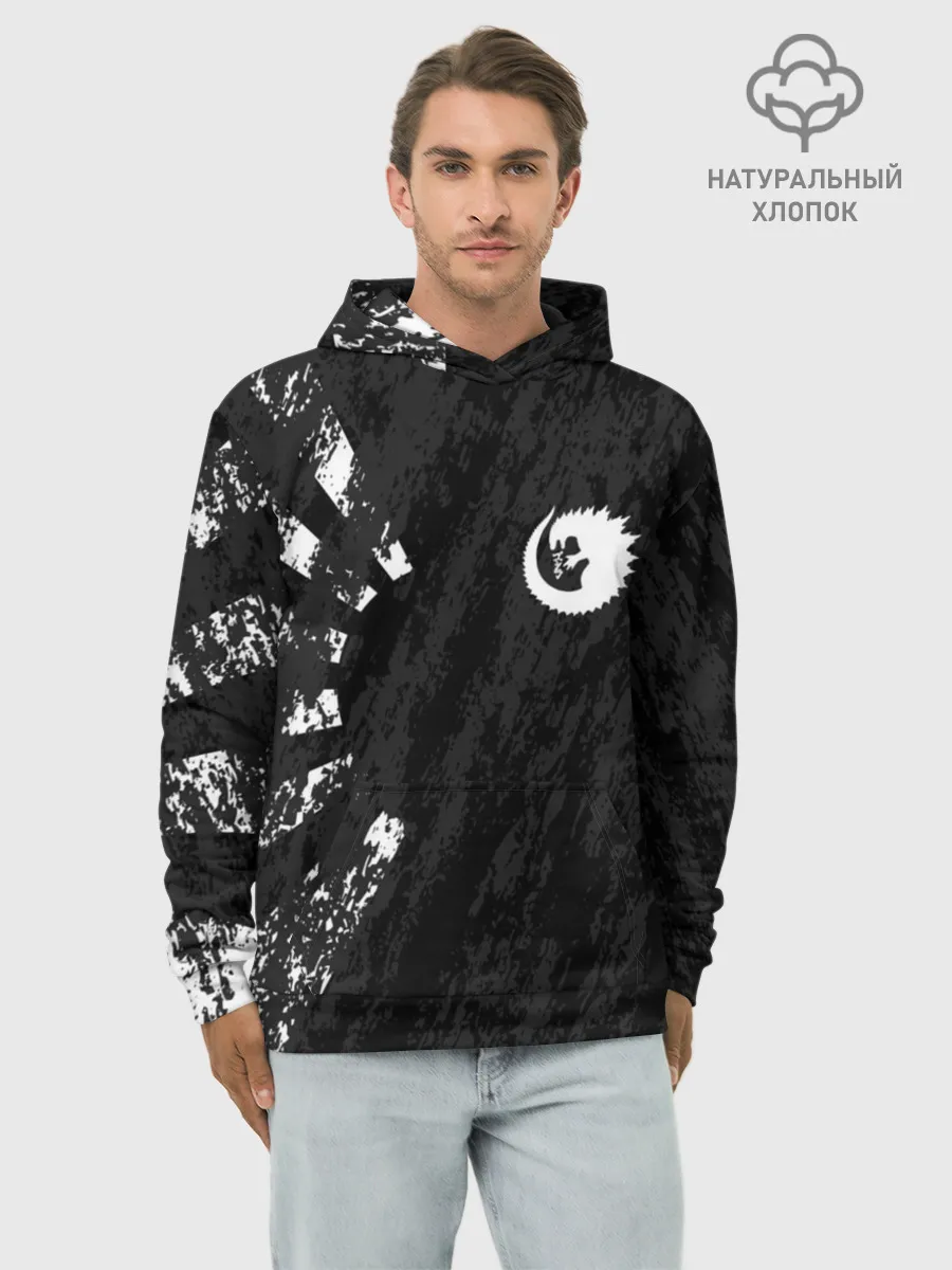 Худи мужской база хлопок / GODZILLA