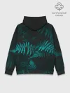 Худи мужской база хлопок / Папоротник