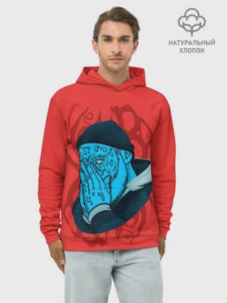 Худи мужской база хлопок / Jeembo Grime