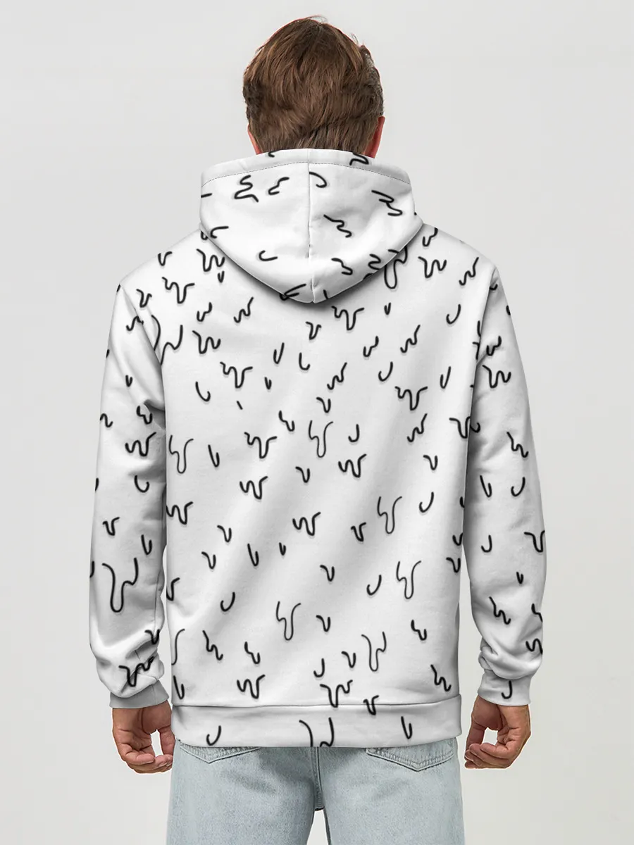 Худи мужской база хлопок / MARSHMELLO