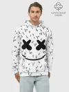 Худи мужской база хлопок / MARSHMELLO