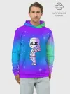Худи мужской база хлопок / Marshmello