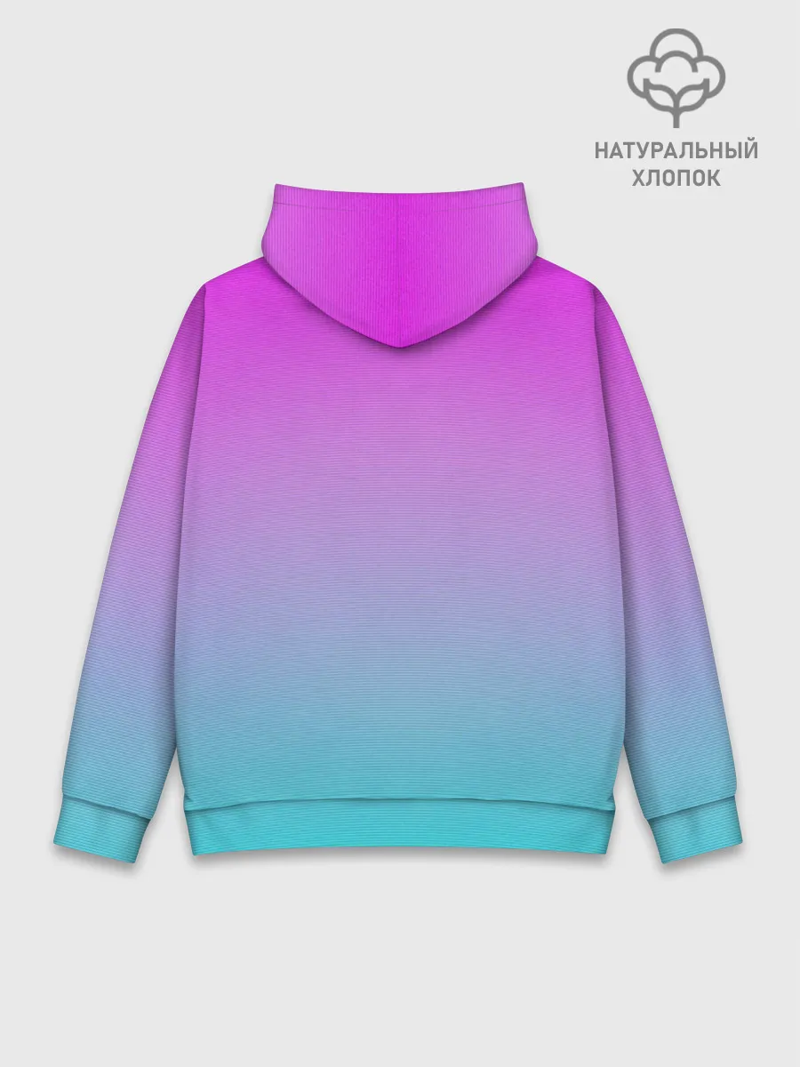 Худи мужской база хлопок / Пальмы 80s