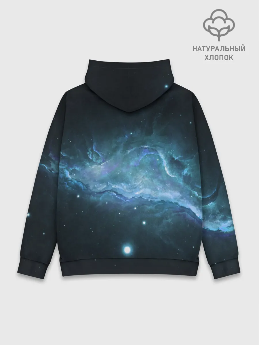 Худи мужской база хлопок / NASA