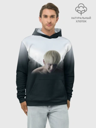 Худи мужской база хлопок / BTS