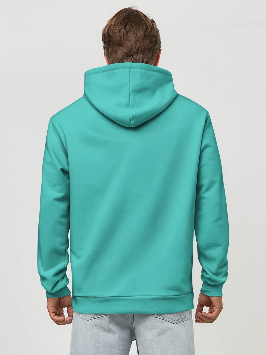 Худи мужской база хлопок / Лучший в мире папа