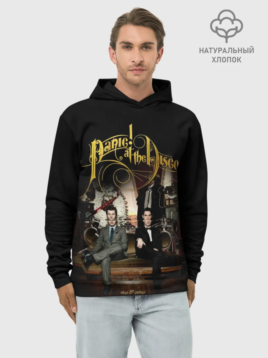 Худи мужской база хлопок / Vices & Virtues