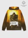 Худи мужской база хлопок / DOOM 2016