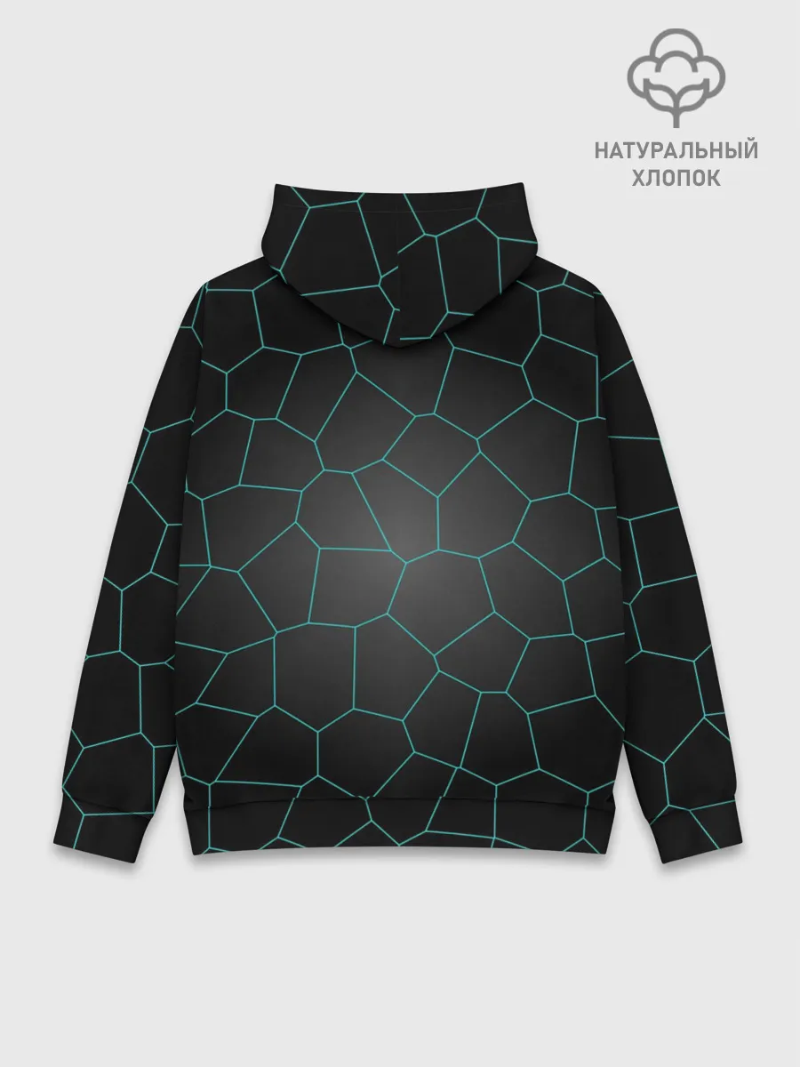 Худи мужской база хлопок / DETROIT