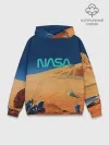 Худи мужской база хлопок / NASA on Mars
