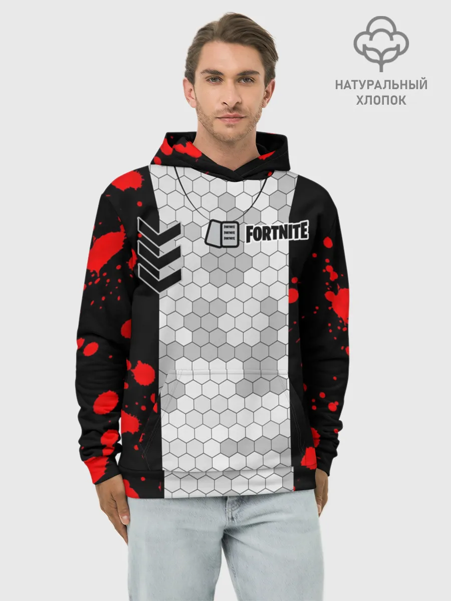 Худи мужской база хлопок / Fortnite: Штурмовик