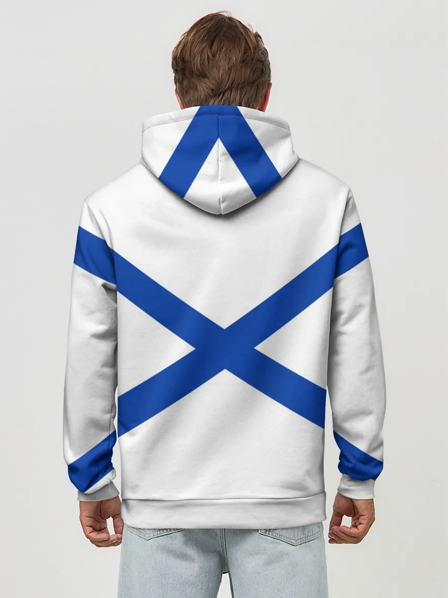 Худи мужской база хлопок / ВМФ