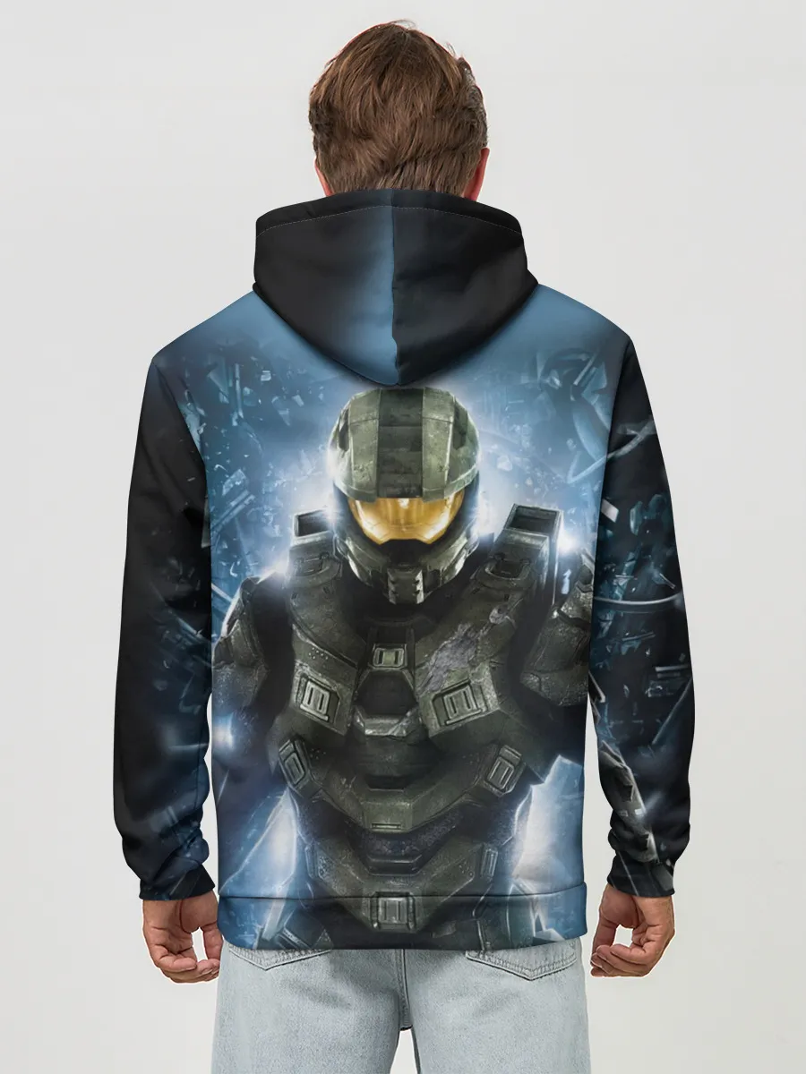 Худи мужской база хлопок / Halo