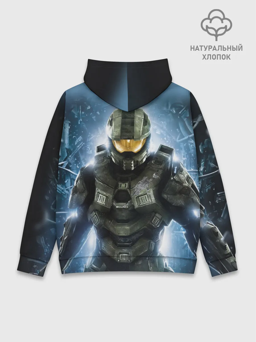 Худи мужской база хлопок / Halo