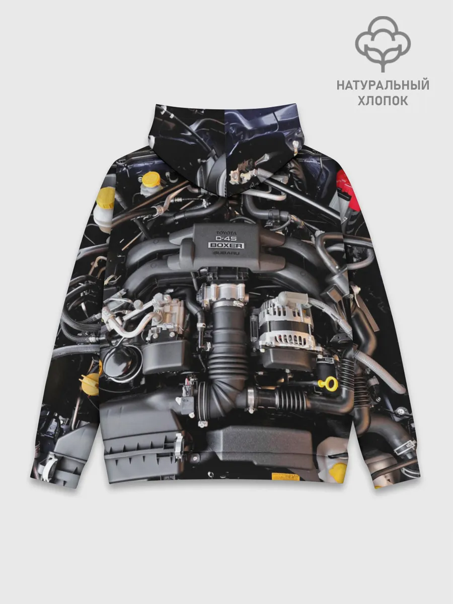 Худи мужской база хлопок / Engine