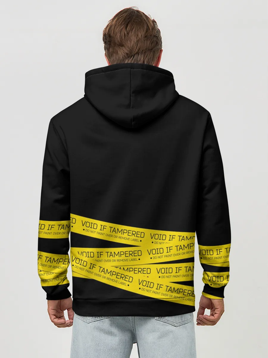 Худи мужской база хлопок / Void if tampered