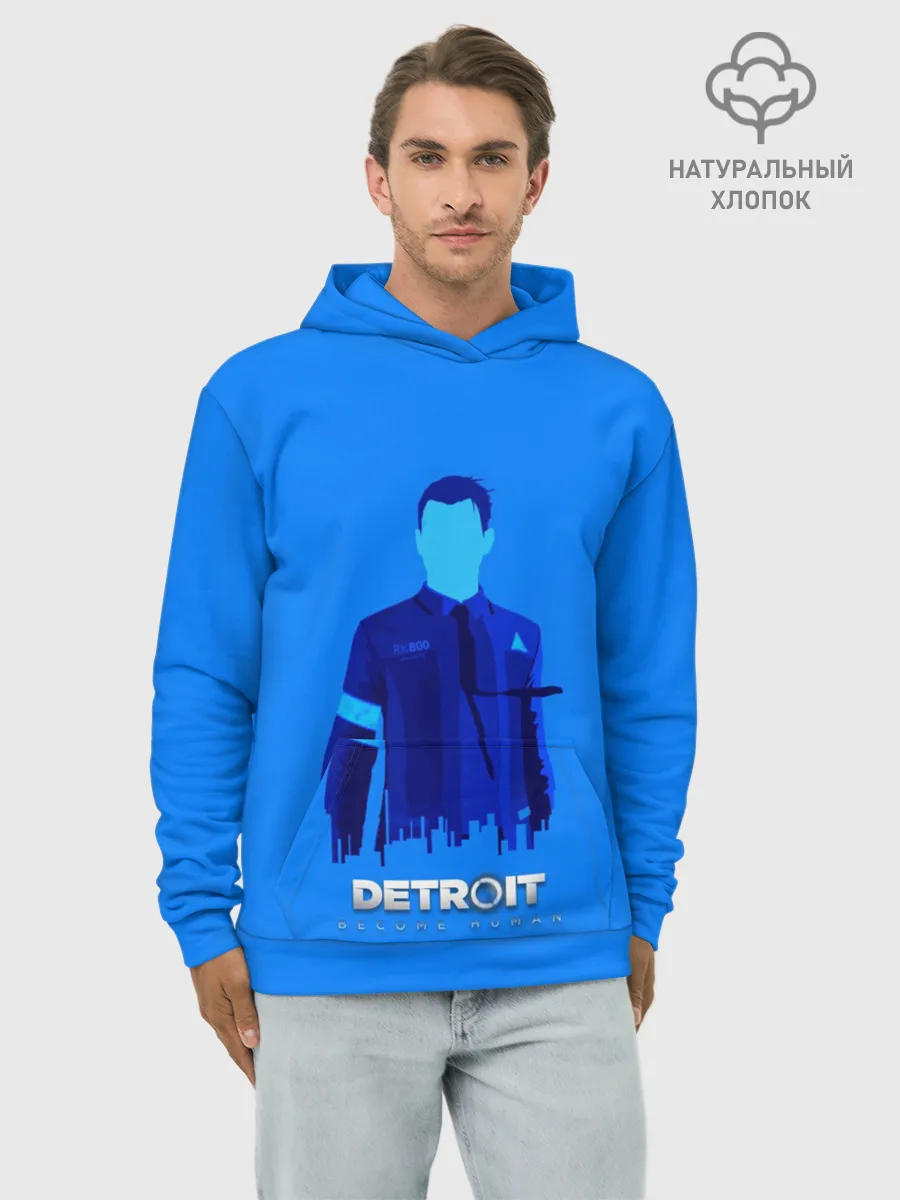 Худи мужской база хлопок / Detroit:become human