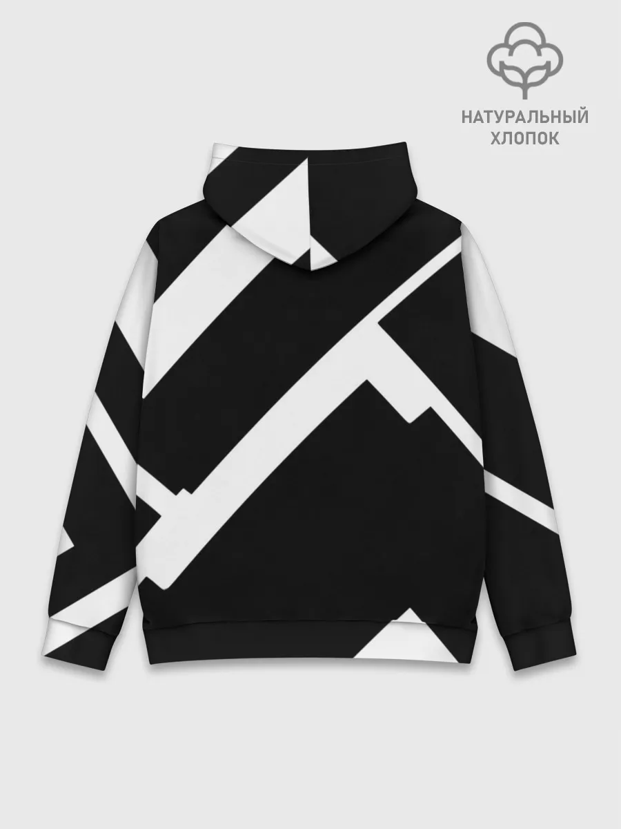 Худи мужской база хлопок / Geometry