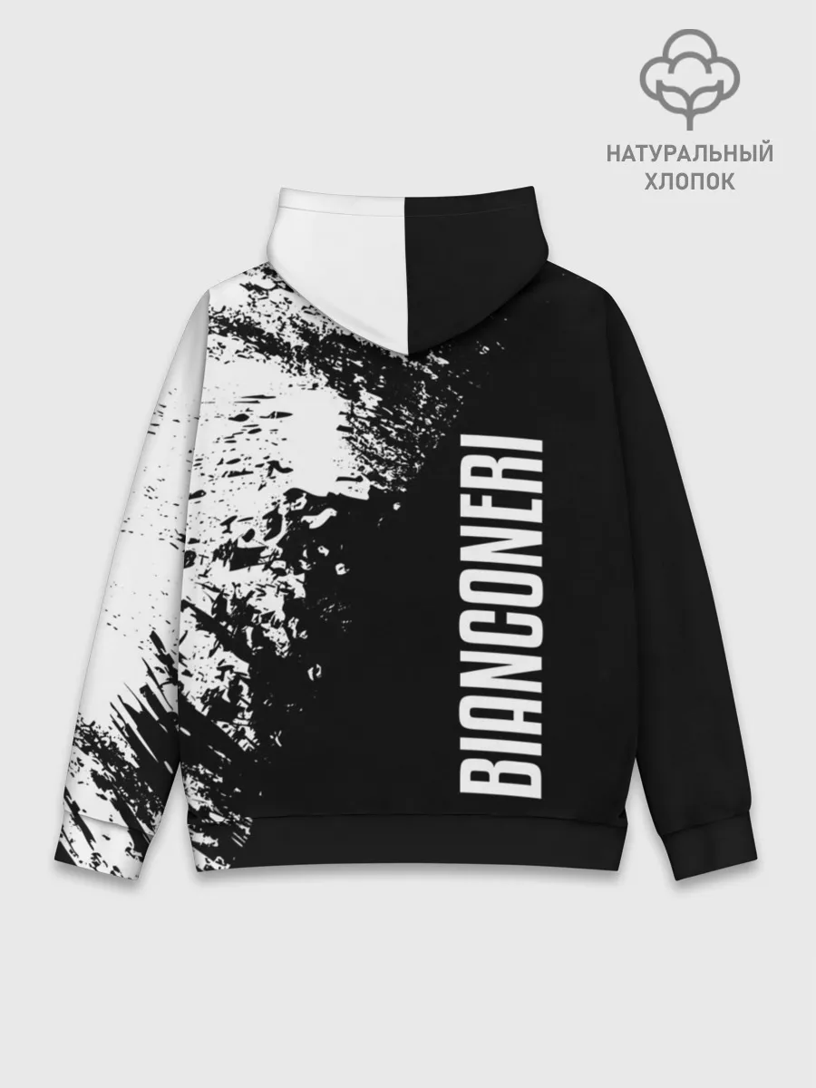 Худи мужской база хлопок / JUVENTUS BIANCONERI