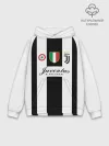Худи мужской база хлопок / JUVENTUS BIANCONERI