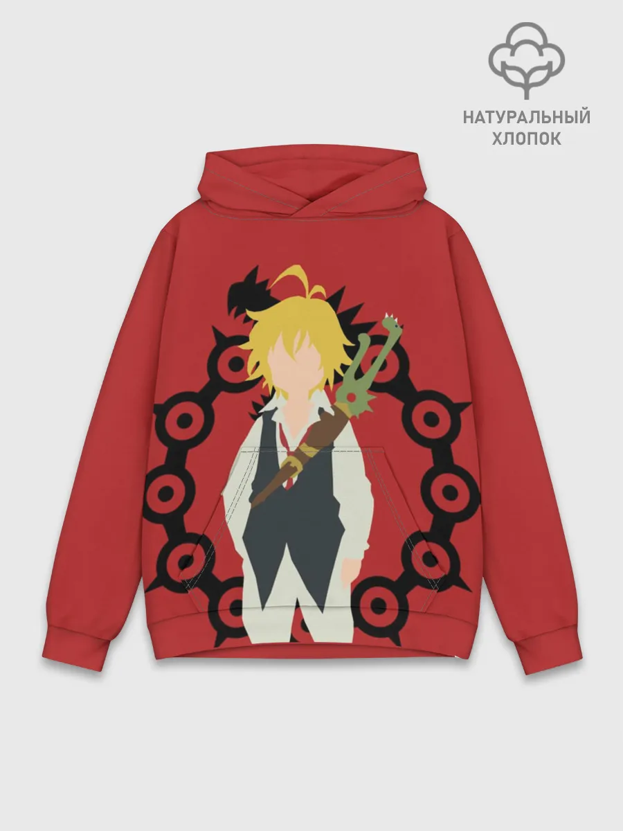 Худи мужской база хлопок / Семь Смертных Грехов