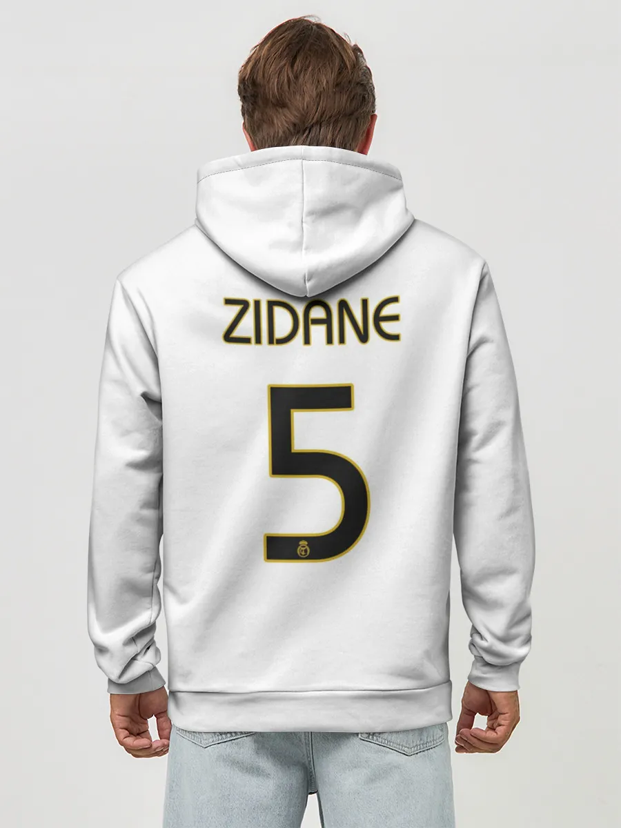 Худи мужской база хлопок / Зидан Реал Ретро