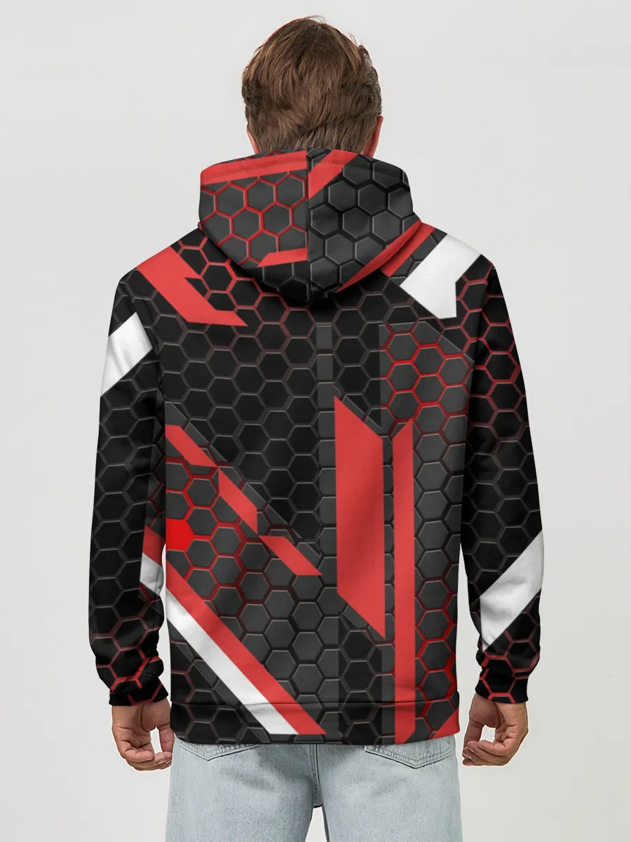 Худи мужской база хлопок / CS GO CYREX 3D | КС ГО САЙРЕКС